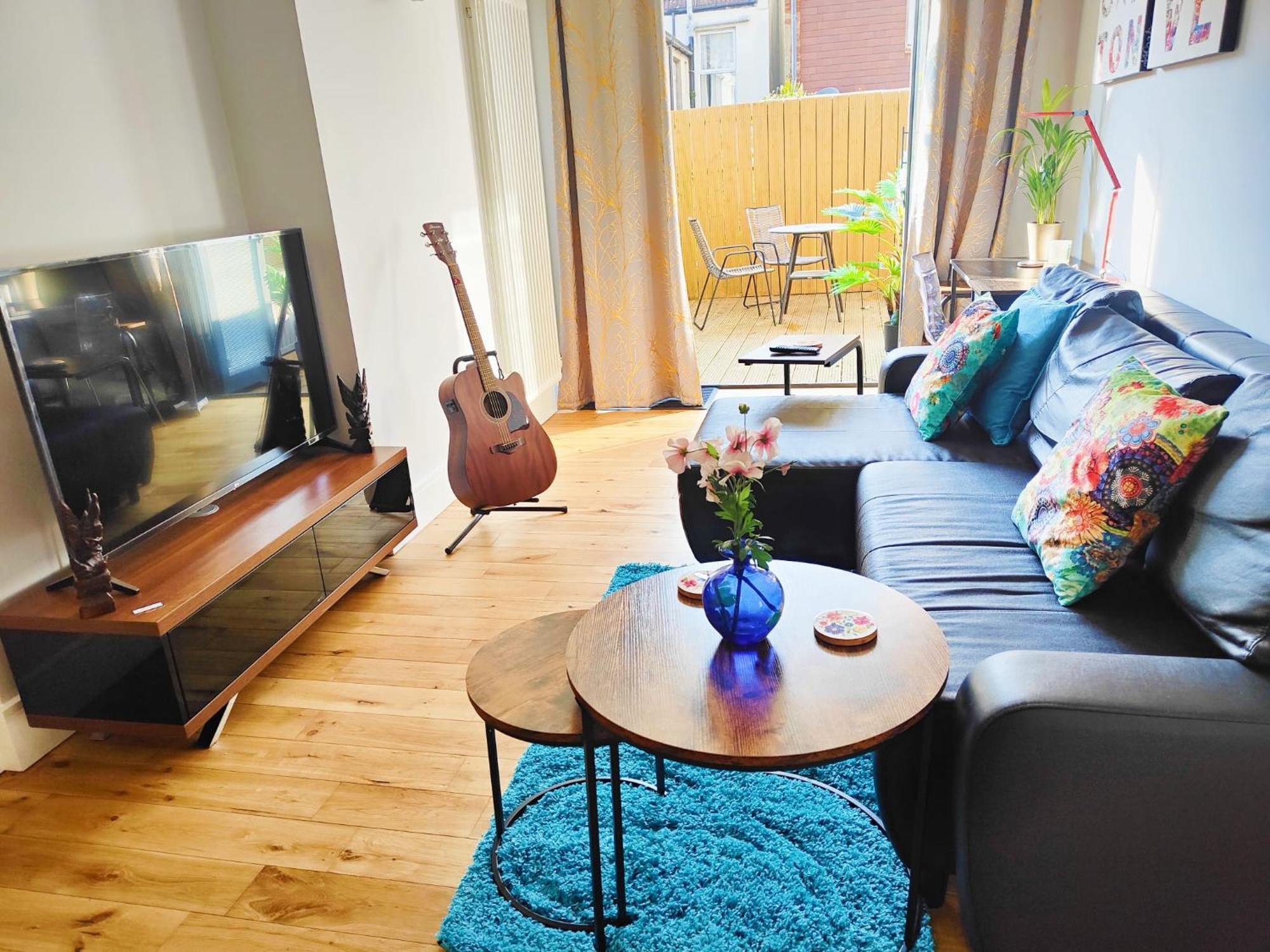 Modern Central Brighton Patio Flat - Free Parking! Esterno foto