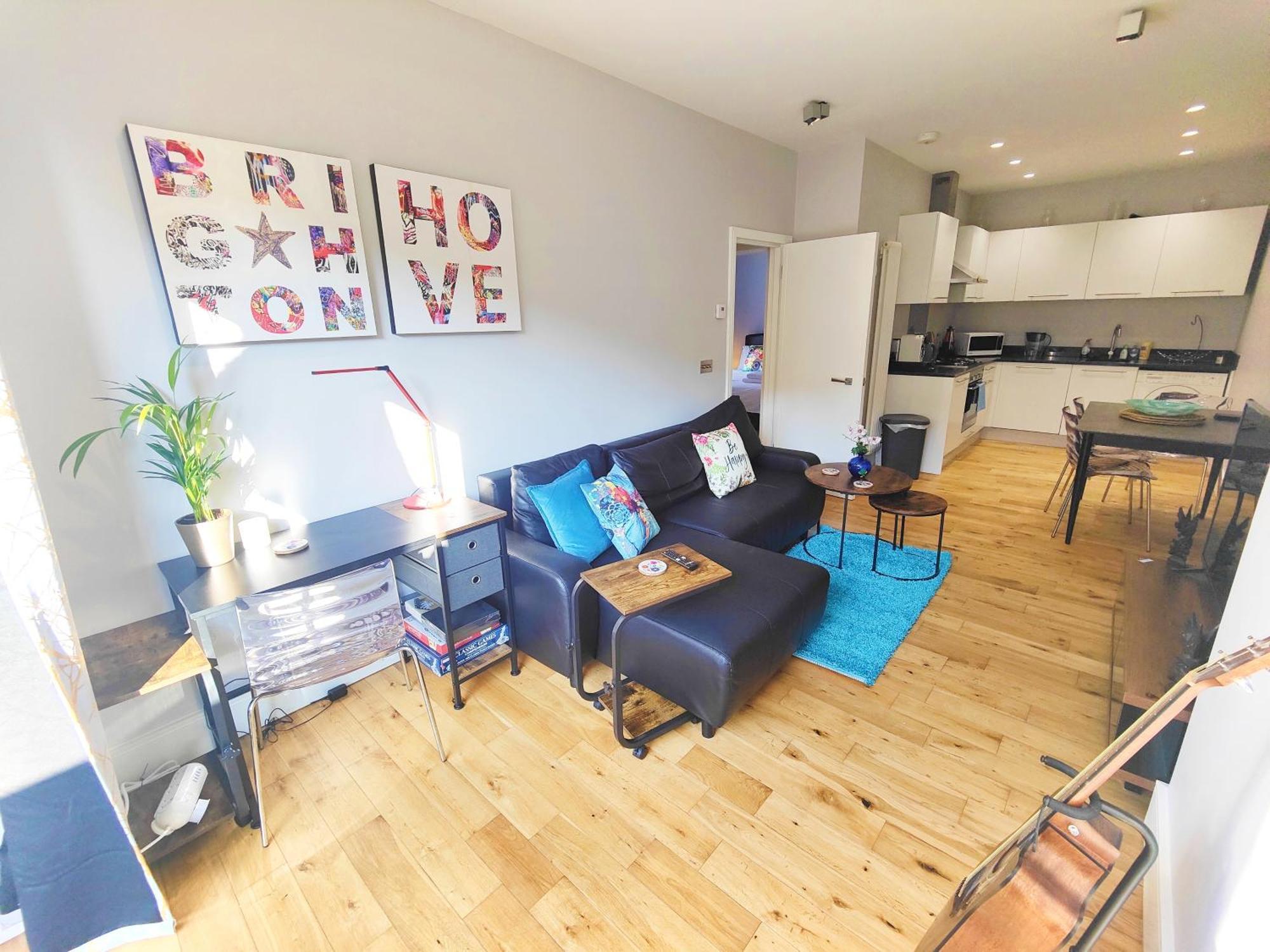Modern Central Brighton Patio Flat - Free Parking! Esterno foto
