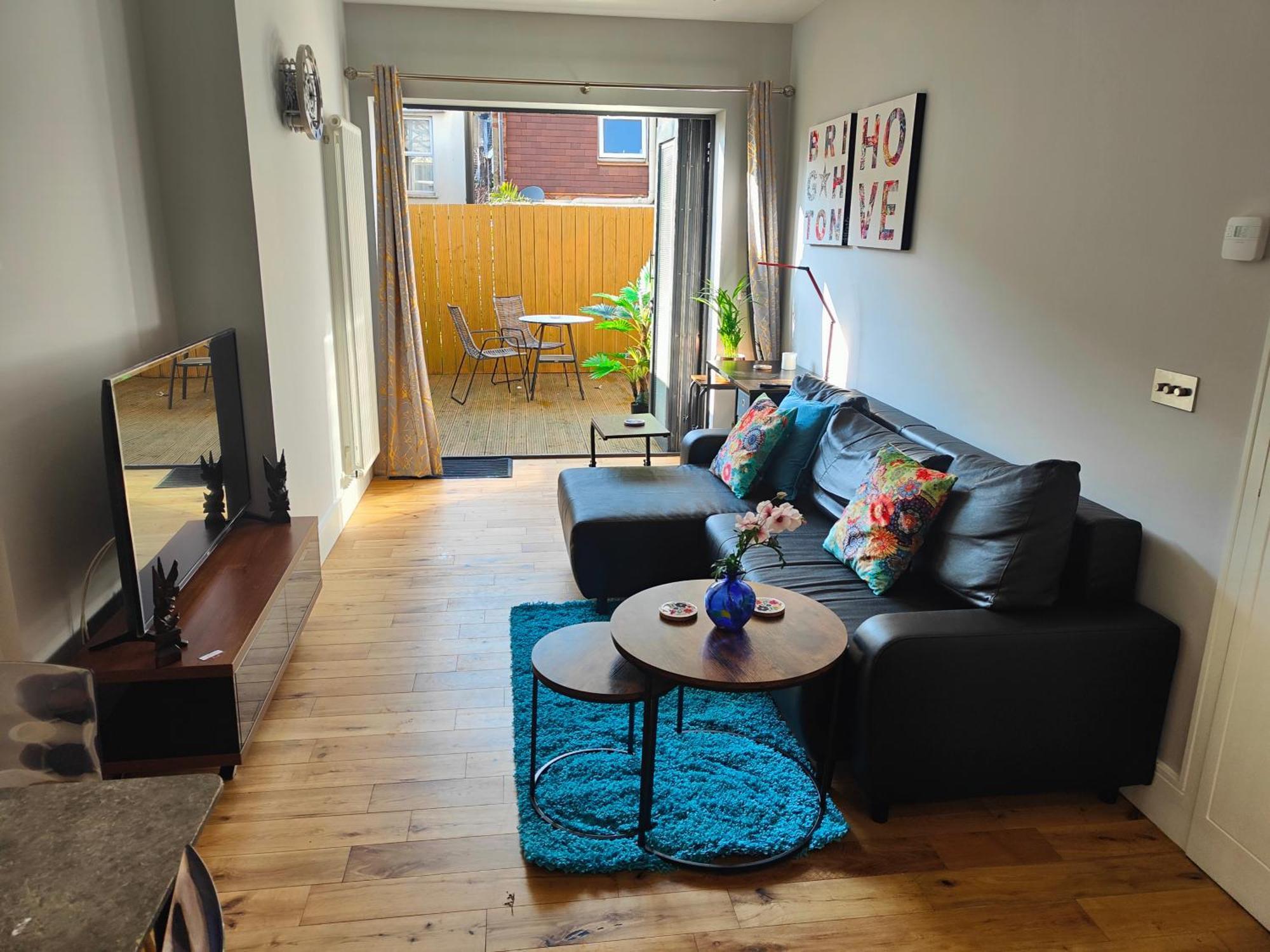 Modern Central Brighton Patio Flat - Free Parking! Esterno foto