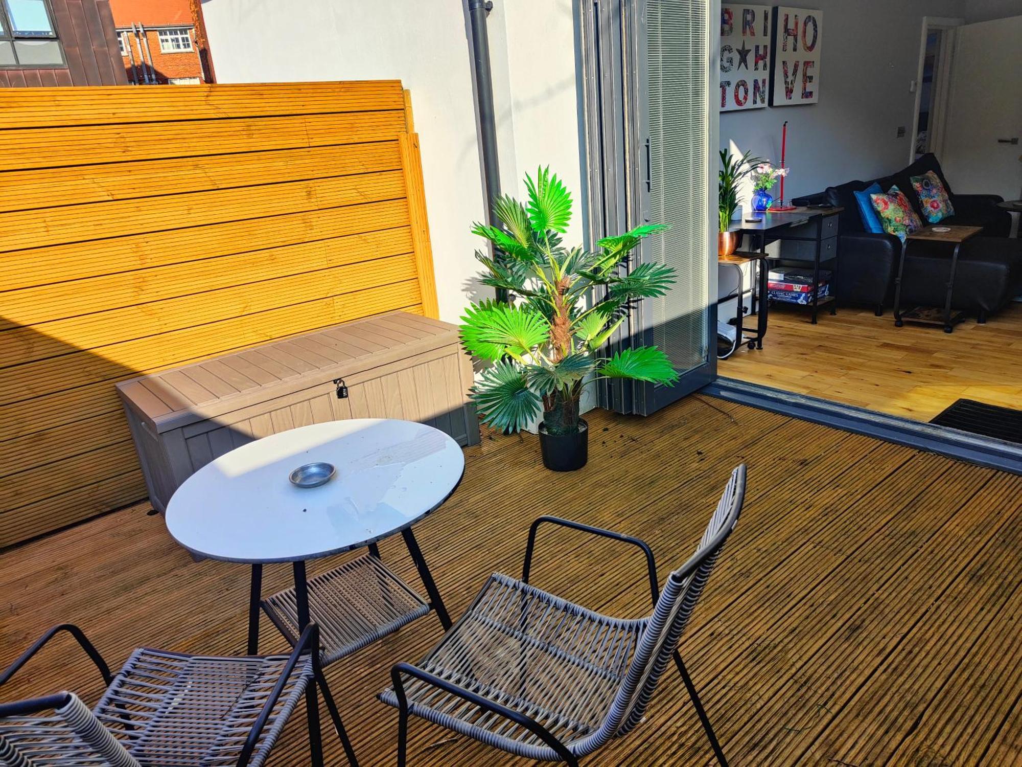 Modern Central Brighton Patio Flat - Free Parking! Esterno foto