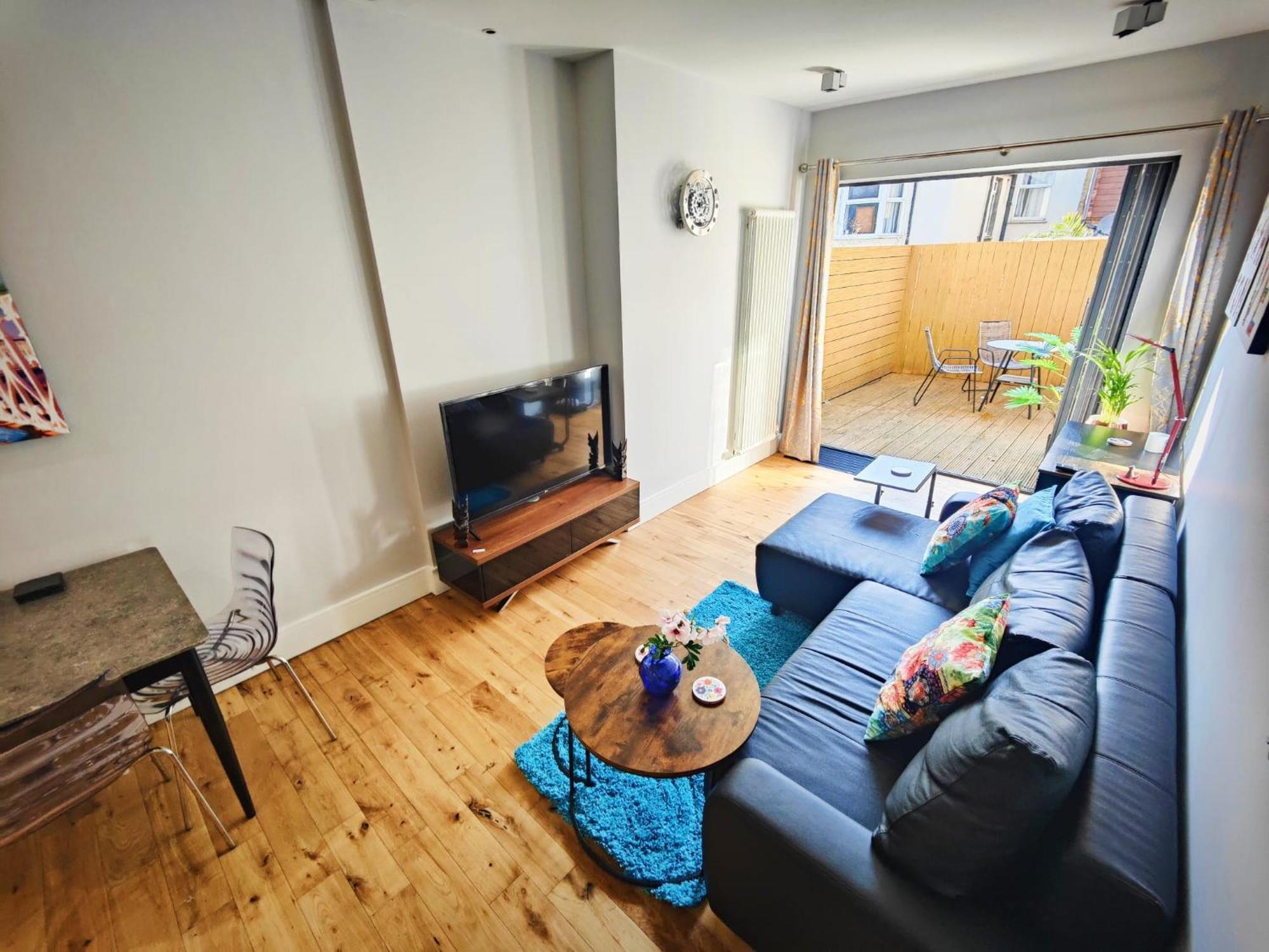 Modern Central Brighton Patio Flat - Free Parking! Esterno foto